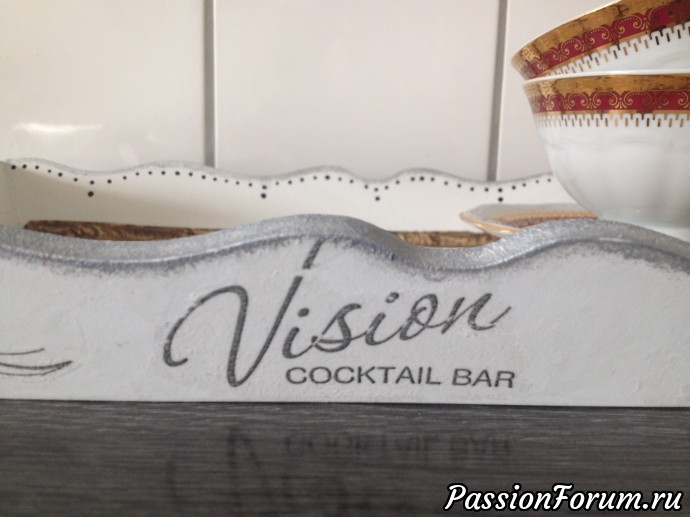 Поднос "Шоколадница ".