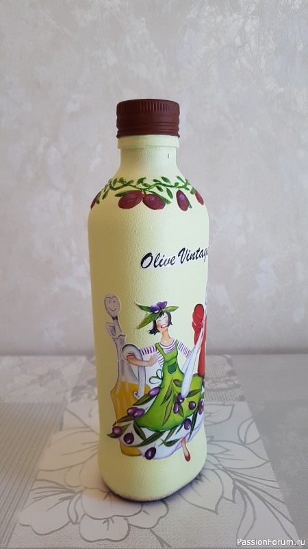 &quot;Olive Vintage&quot;. Декупаж.