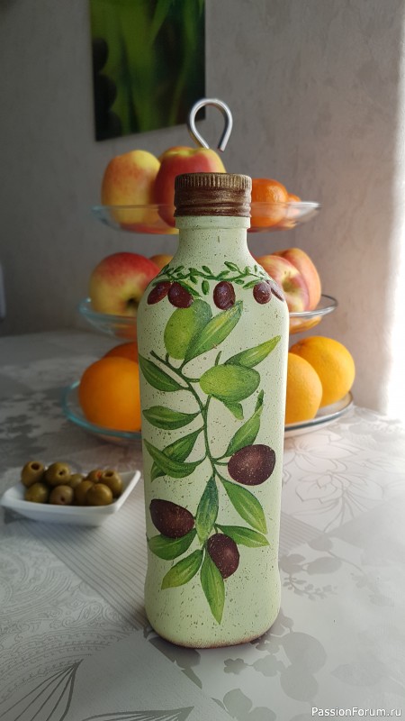 &quot;Olive Vintage&quot;. Декупаж.