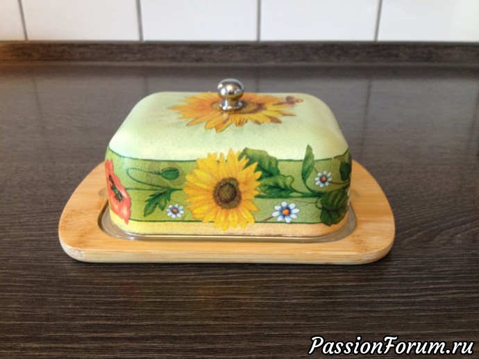 Украшение маслёнки