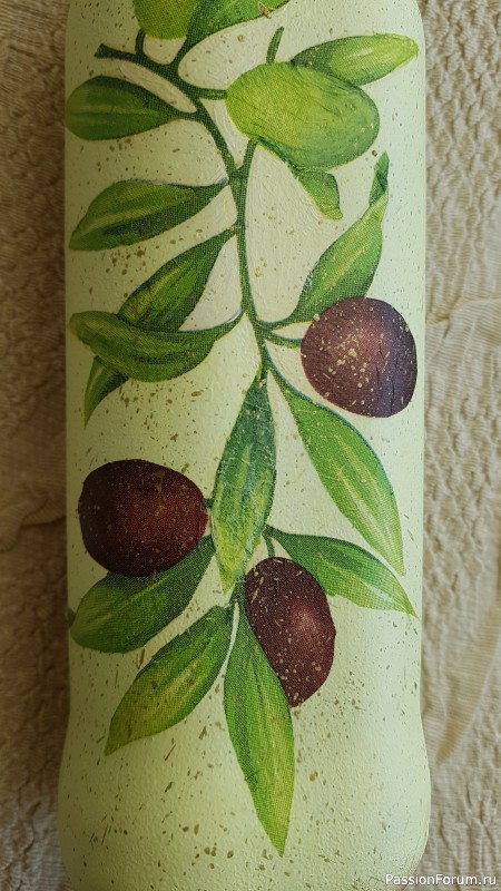 &quot;Olive Vintage&quot;. Декупаж.