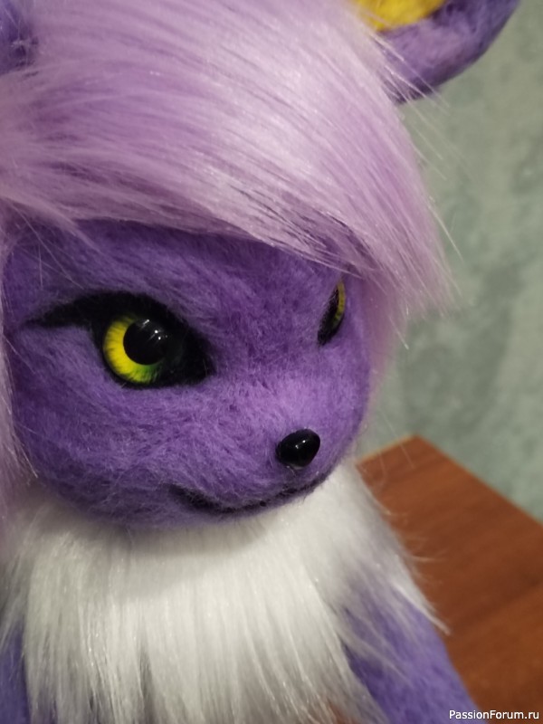 Фиолетовый таинственный зверь