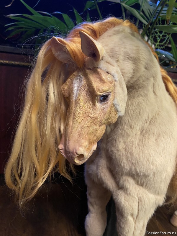 Мои лошадки в смешанной технике