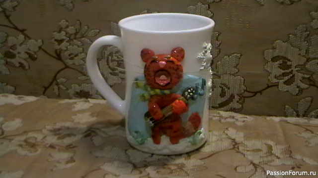 Кружка с декором
