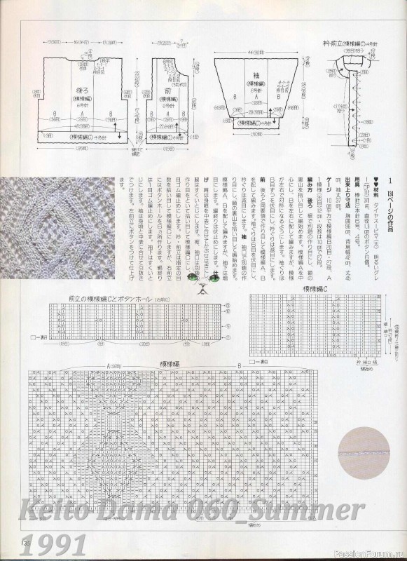 Раритетное издание = Летние модели от Keito Dama 1991-060