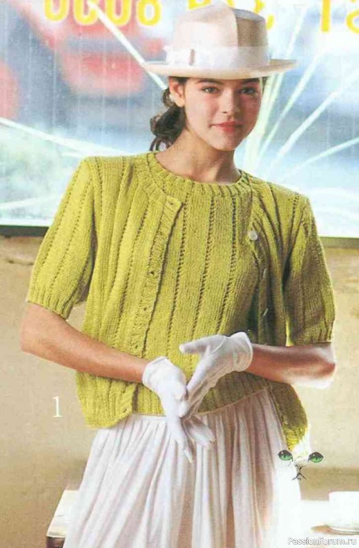 Раритетное издание = Keito Dama 1988-045 ( модели с ирландским кружевом )