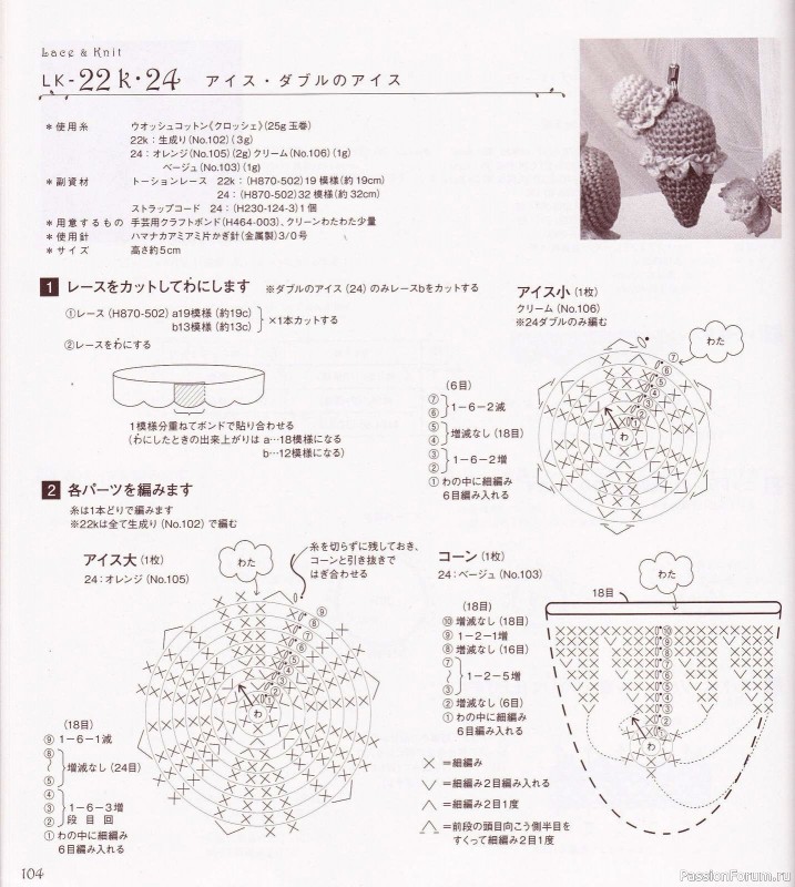 Вязаные проекты с текстильным кружевом = Hamanaka 2010 Lace&Knit kr