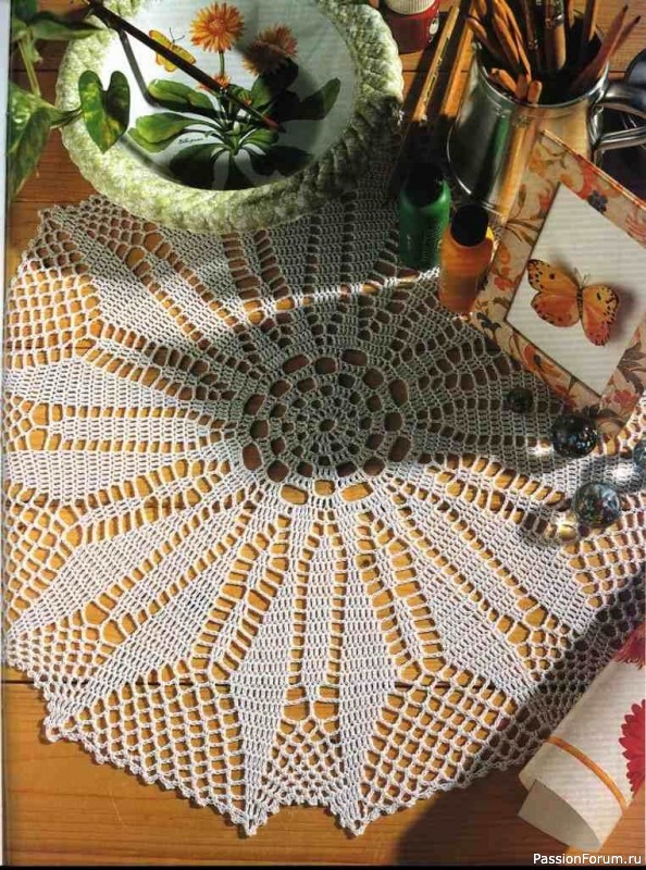 Декорируем интерьер и создаем композиции с ..... Decorative Crochet 97 01-2004