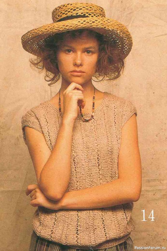 Раритетное издание = Keito Dama 1988-045 ( модели с ирландским кружевом )