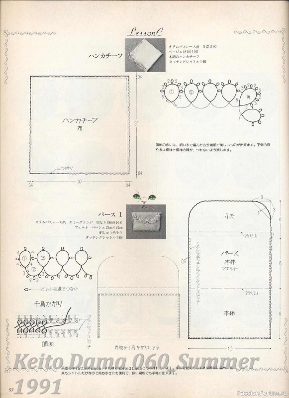 Раритетное издание = Летние модели от Keito Dama 1991-060
