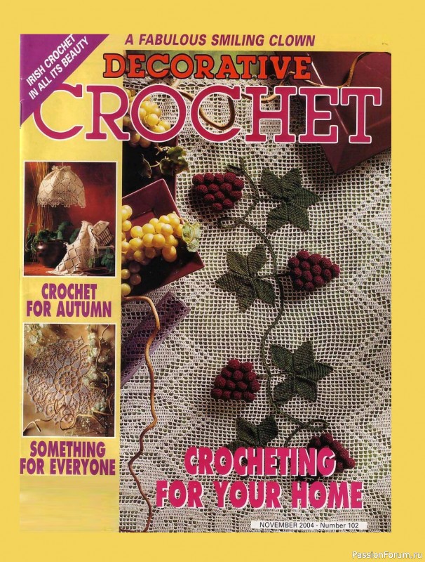 Раритетное издание = Decorative Crochet 102 11-2004 - Вяжем крючком