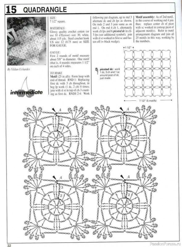 Декорируем интерьер и создаем композиции с ..... Decorative Crochet 97 01-2004