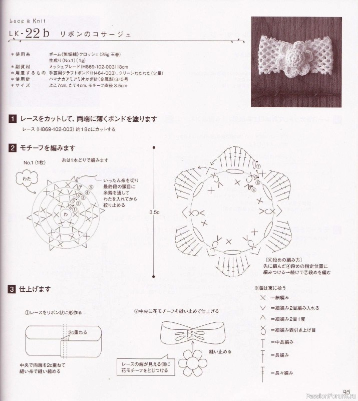 Вязаные проекты с текстильным кружевом = Hamanaka 2010 Lace&Knit kr