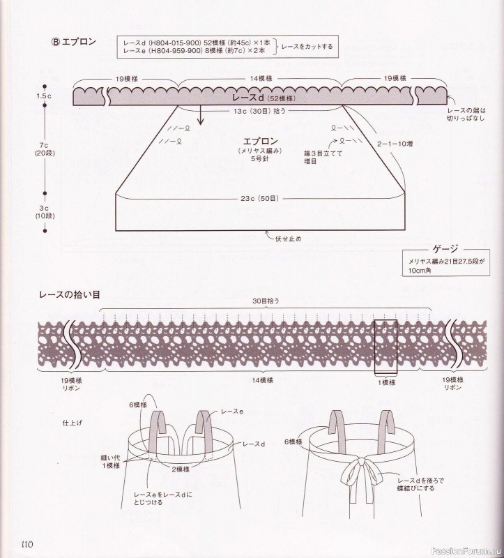 Вязаные проекты с текстильным кружевом = Hamanaka 2010 Lace&Knit kr
