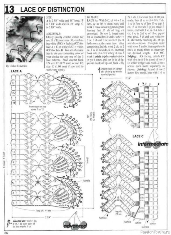 Декорируем интерьер и создаем композиции с ..... Decorative Crochet 97 01-2004