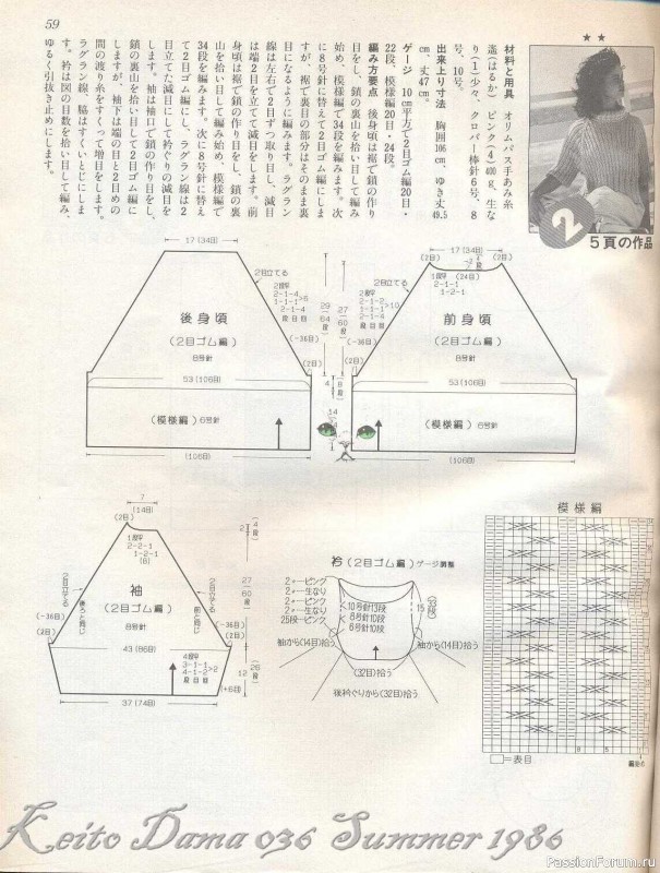 Раритетное издание = Keito Dama 1986-036 " Я люблю лето "