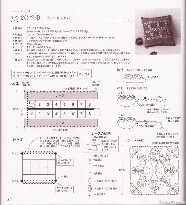 Вязаные проекты с текстильным кружевом = Hamanaka 2010 Lace&Knit kr