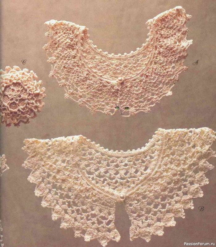 Раритетное издание = Keito Dama 1988-045 ( модели с ирландским кружевом )