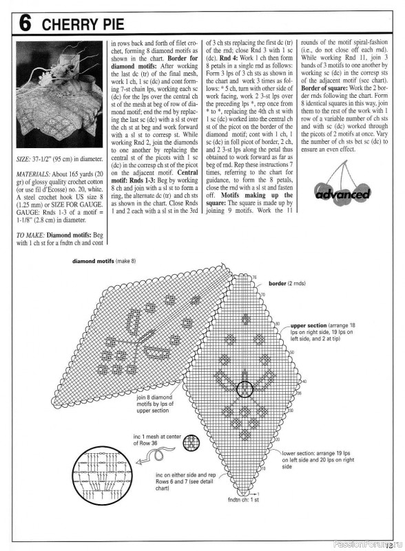 Вязаные проекты ... от Decorative Crochet 104 03-2005