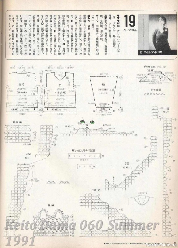 Раритетное издание = Летние модели от Keito Dama 1991-060