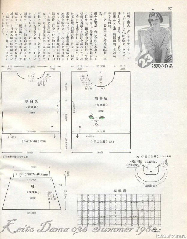 Раритетное издание = Keito Dama 1986-036 " Я люблю лето "