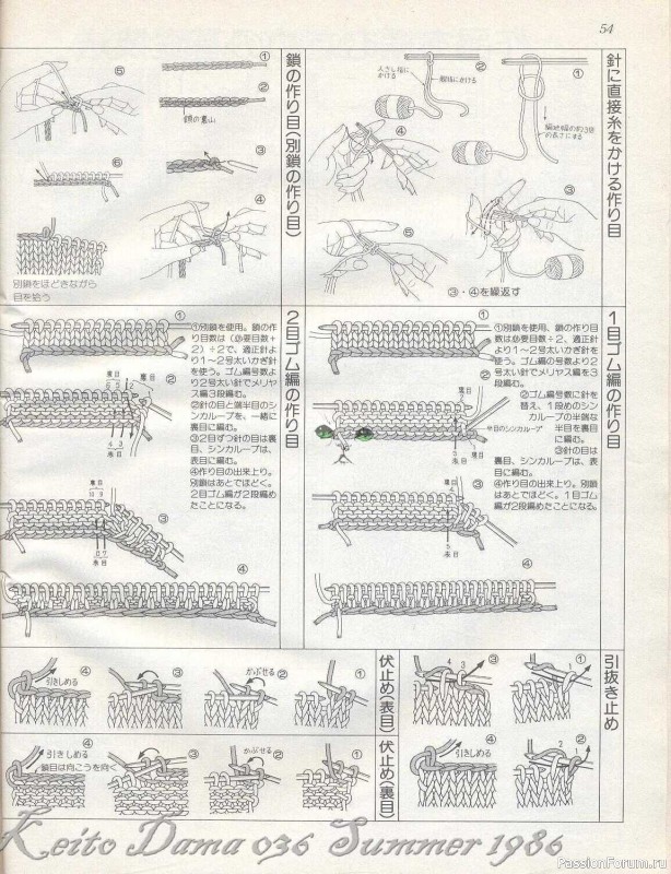 Раритетное издание = Keito Dama 1986-036 " Я люблю лето "