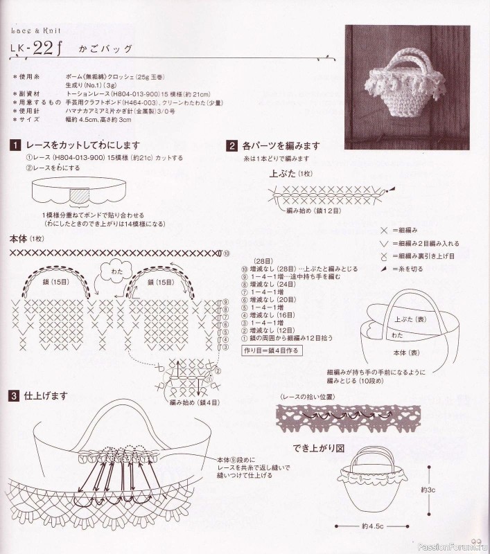 Вязаные проекты с текстильным кружевом = Hamanaka 2010 Lace&Knit kr