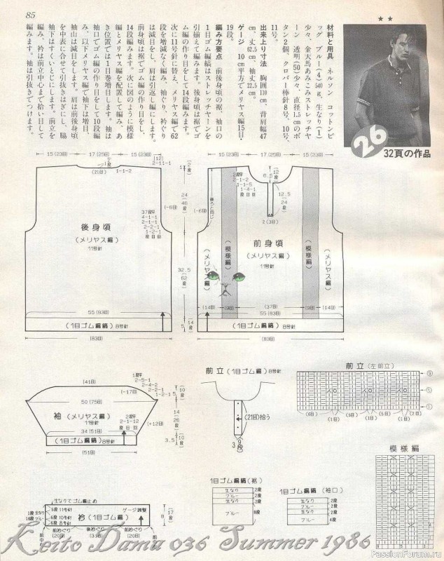 Раритетное издание = Keito Dama 1986-036 " Я люблю лето "