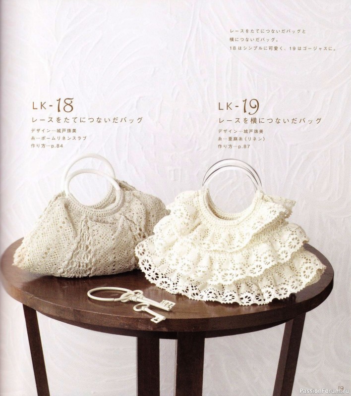 Вязаные проекты с текстильным кружевом = Hamanaka 2010 Lace&Knit kr