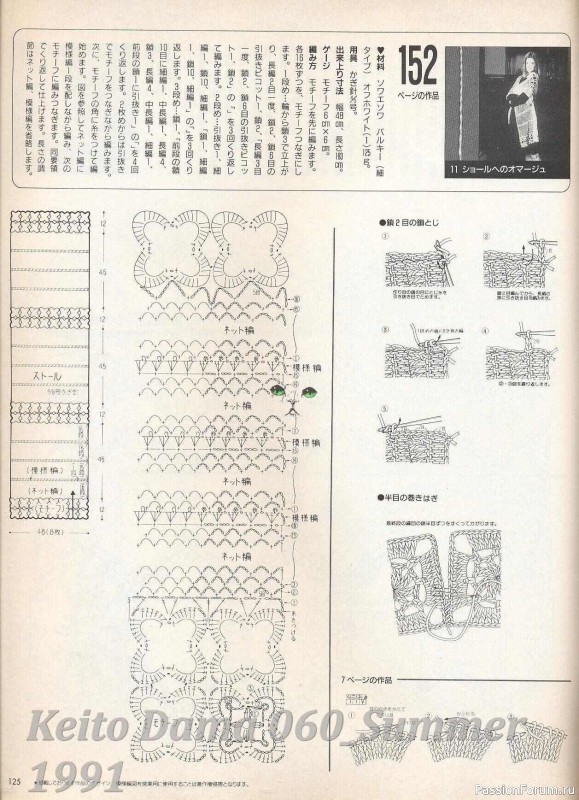 Раритетное издание = Летние модели от Keito Dama 1991-060