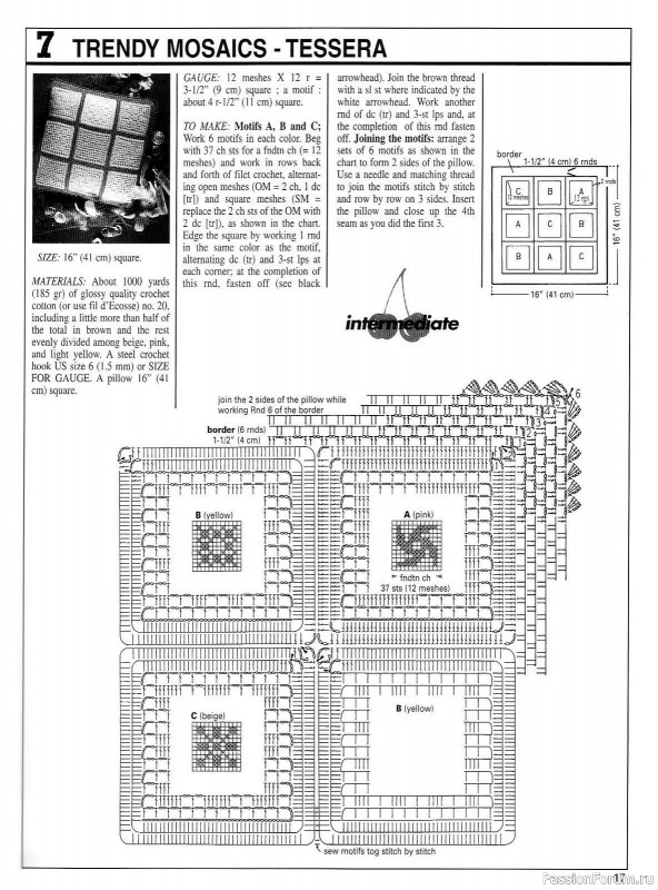 Вязаные проекты ... от Decorative Crochet 104 03-2005