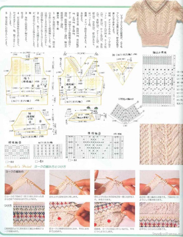 Раритетное издание = Keito Dama 1988-045 ( модели с ирландским кружевом )