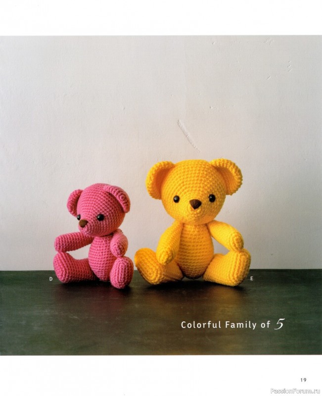 Вязаные игрушки от ... Asahi Original - My Teddy Bears - 2022