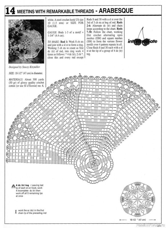 Вязаные проекты ... от Decorative Crochet 104 03-2005