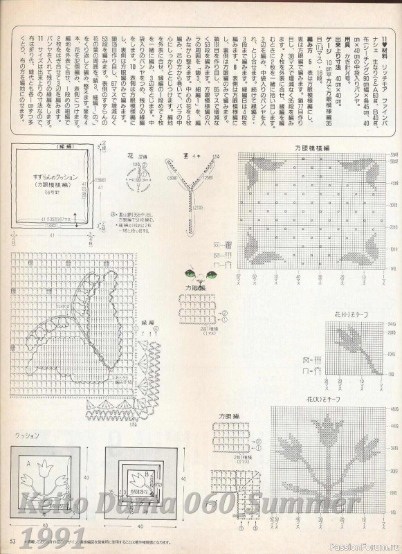 Раритетное издание = Летние модели от Keito Dama 1991-060
