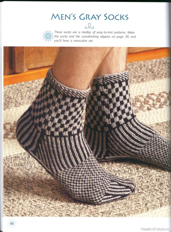 Knitting Scandinavian Slippers and Socks, 2012