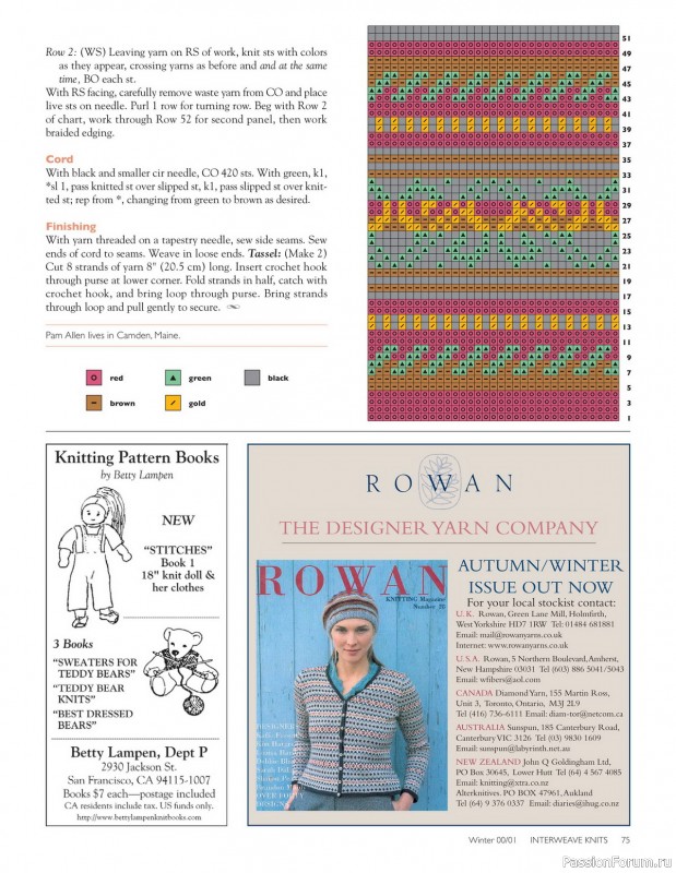 Журнал "KNITS" IK 2000 Winter