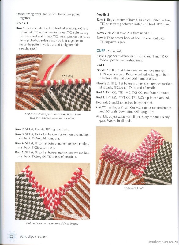 Knitting Scandinavian Slippers and Socks, 2012