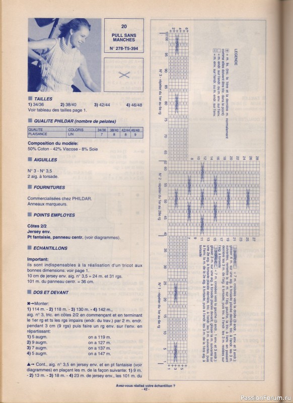 Phildar Cr&eacute;ations No. 278, 1996