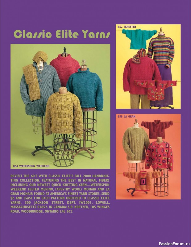Журнал "KNITS" IK 2000 Winter
