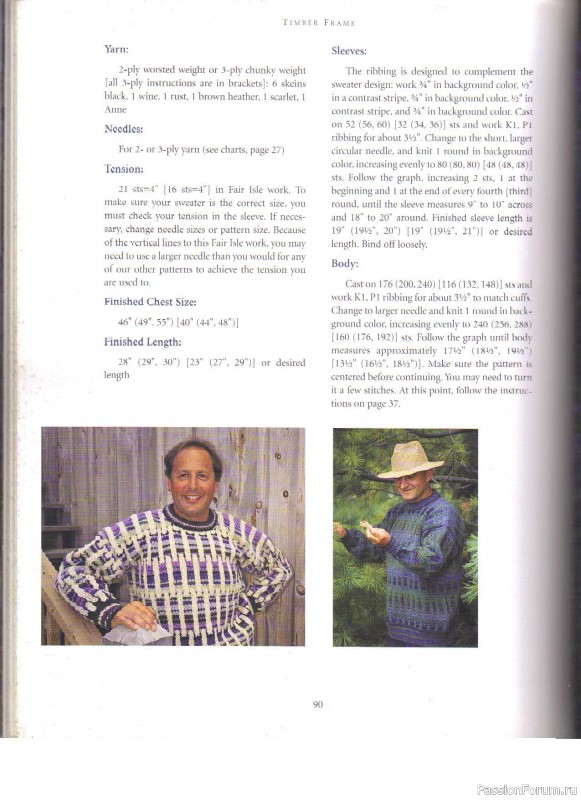 Fair Isle Sweaters Simplified, 2000. Часть II