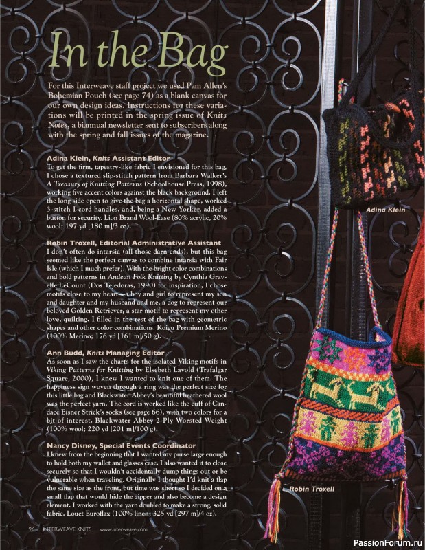 Журнал "KNITS" IK 2000 Winter