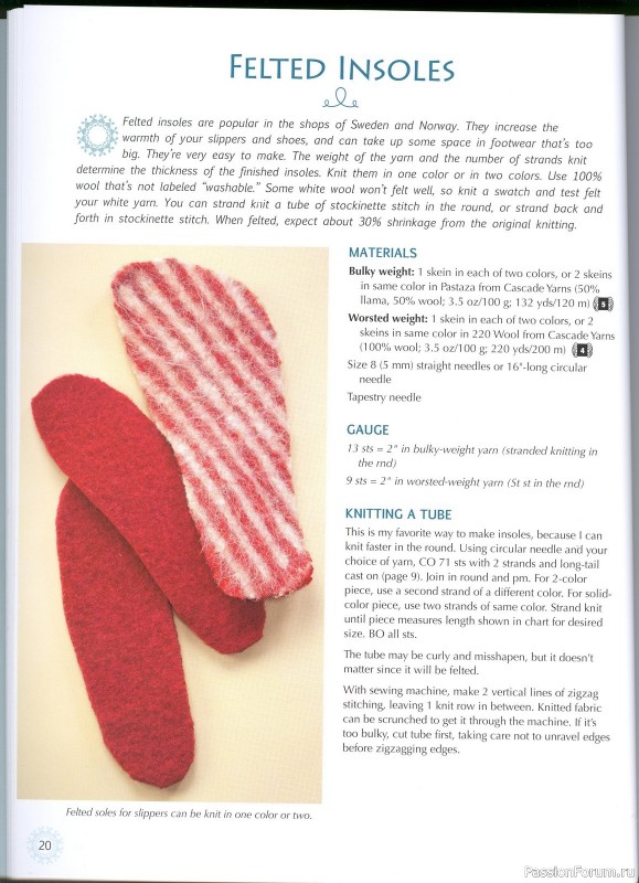 Knitting Scandinavian Slippers and Socks, 2012