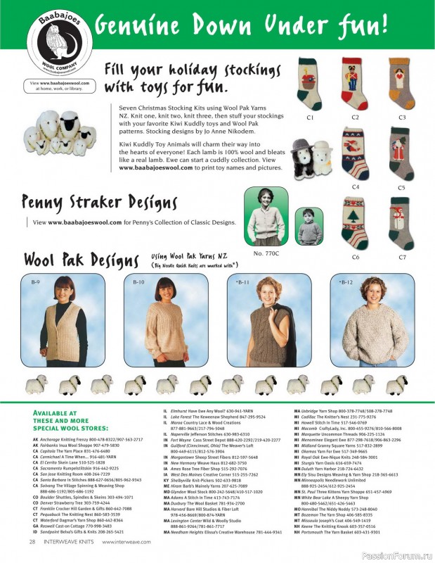 Журнал "KNITS" IK 2000 Winter