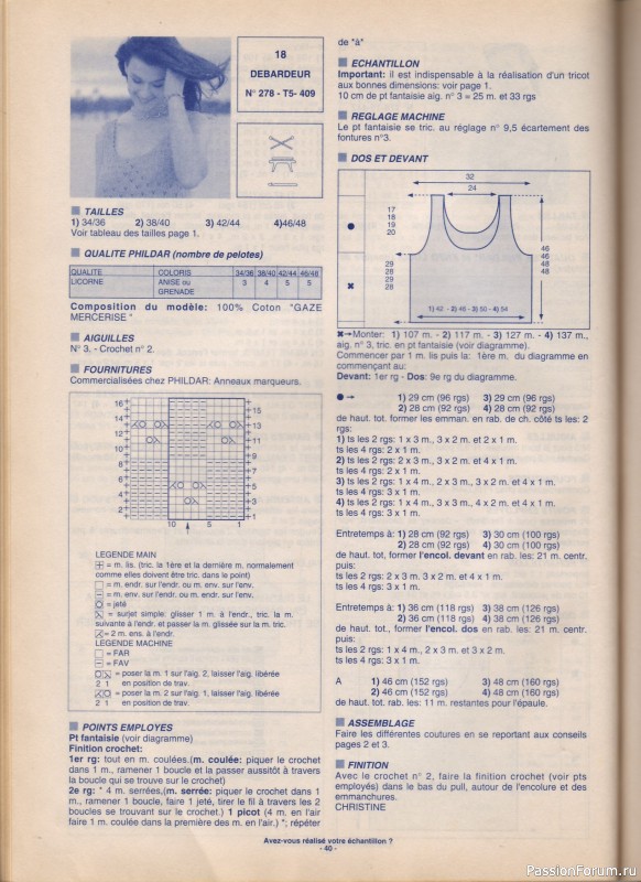 Phildar Cr&eacute;ations No. 278, 1996