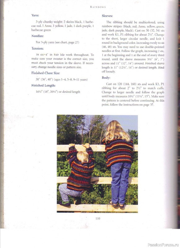 Fair Isle Sweaters Simplified, 2000. Часть II
