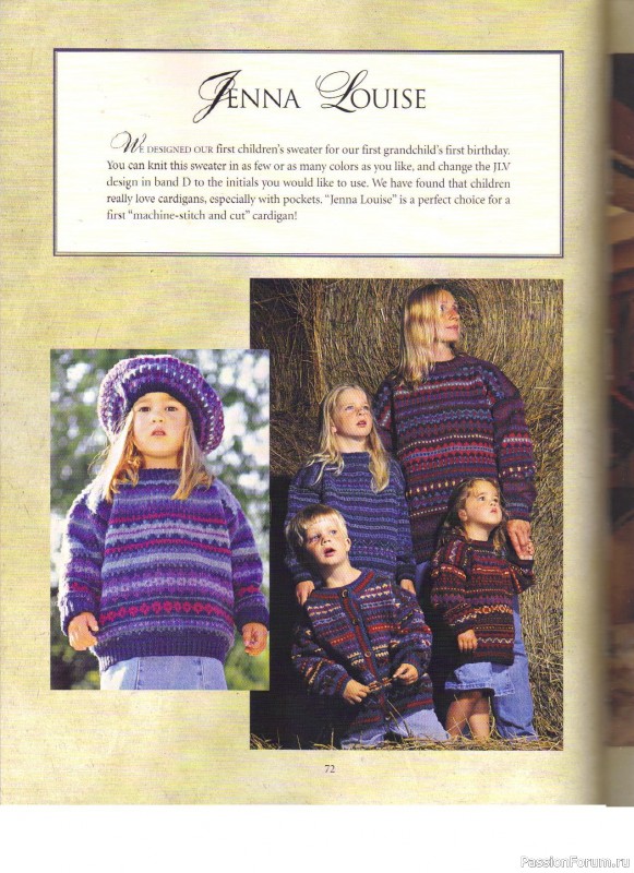 Fair Isle Sweaters Simplified, 2000. Часть II