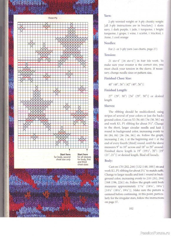 Fair Isle Sweaters Simplified, 2000. Часть II