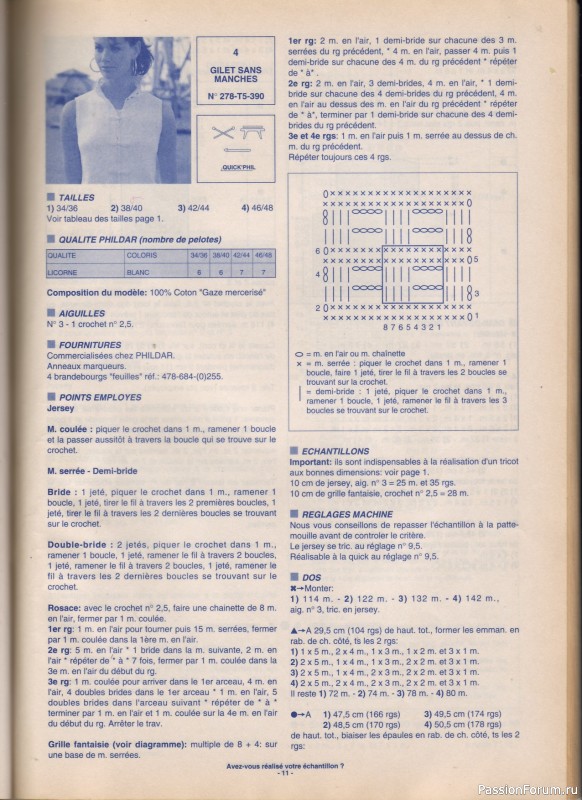 Phildar Cr&eacute;ations No. 278, 1996