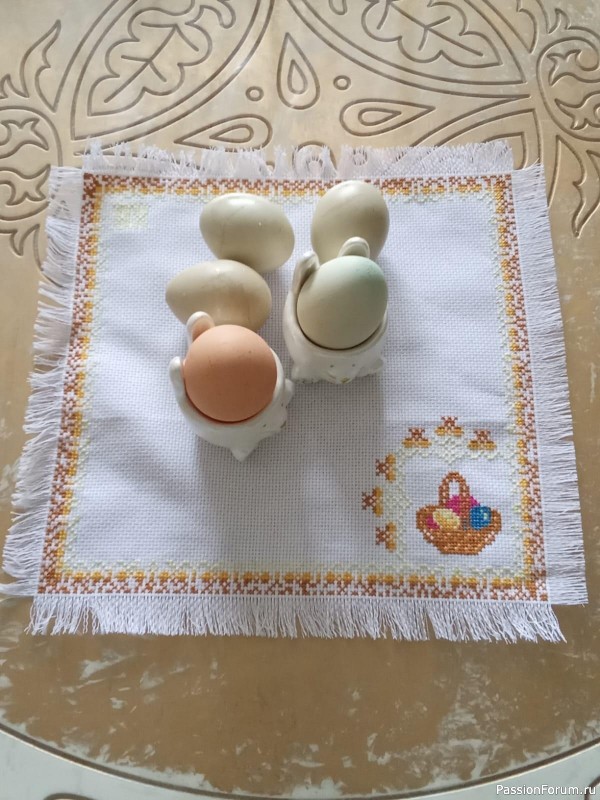 Вышиваю крестиком миниатюрное